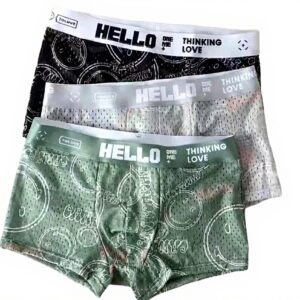 Slip Uomo JKXFYLP Mutandine Traspiranti Seta Ghiaccio XL