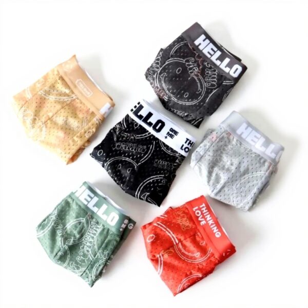 Slip Uomo JKXFYLP Mutandine Traspiranti Seta Ghiaccio XL