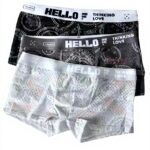 Slip Uomo JKXFYLP Mutandine Traspirante Maglie Seta Ghiaccio