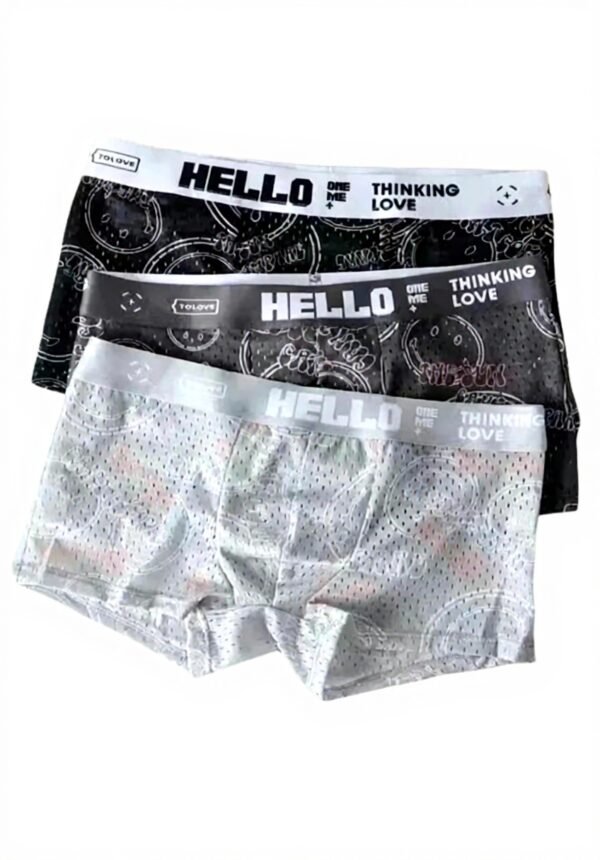 Slip Uomo JKXFYLP Mutandine Traspirante Maglie Seta Ghiaccio