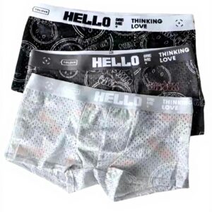 Slip Uomo JKXFYLP Mutandine Traspirante Maglie Seta Ghiaccio