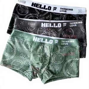 Slip Uomo JKXFYLP Mutandine Traspirante Maglie Seta Ghiaccio