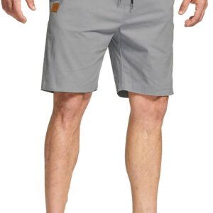Pantaloncini Uomo JustSun Cotone Leggero Tasche Estivi-0