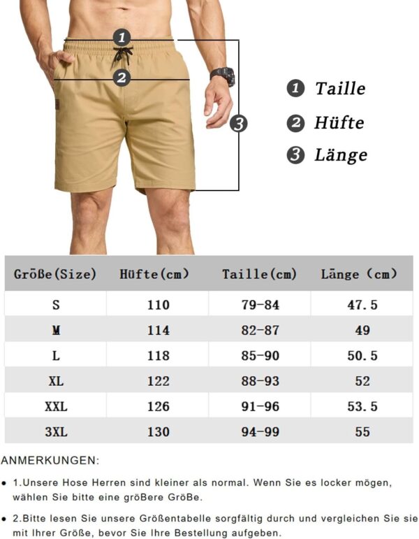 Pantaloncini Uomo JustSun Cotone Leggero Tasche Estivi-5