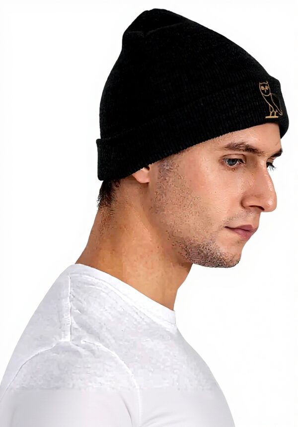 Drakes Owl cappello a maglia caldo unisex autunno inverno