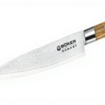 Böker Damast Olive Coltello da Chef Lama Damasco Legno