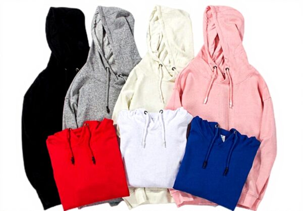 Felpa con cappuccio Kontvom unisex morbida tinta unita