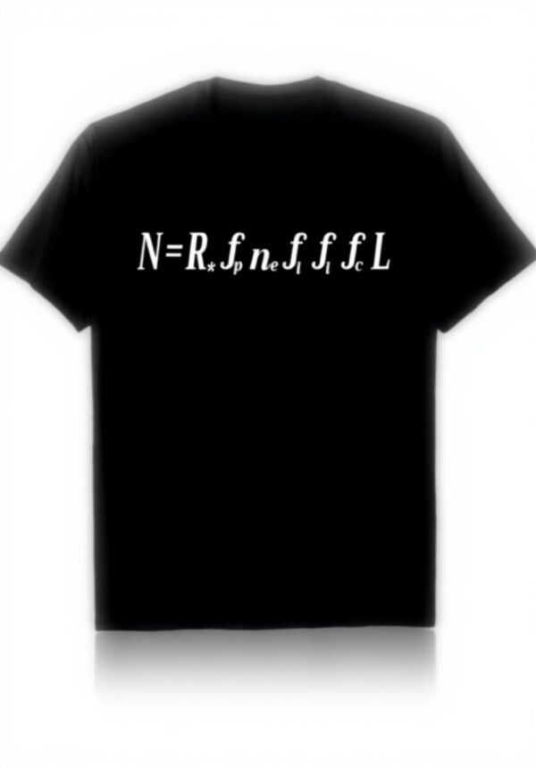 Maglietta Equazione di Drake Ronnies Math And Science Uomo