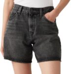 Pantaloncini Levi's Donna High Rise Baggy Vintage Denim-0