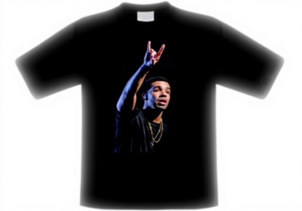 Maglietta Drake Nero S Uomo 100 Cotone T-shirt