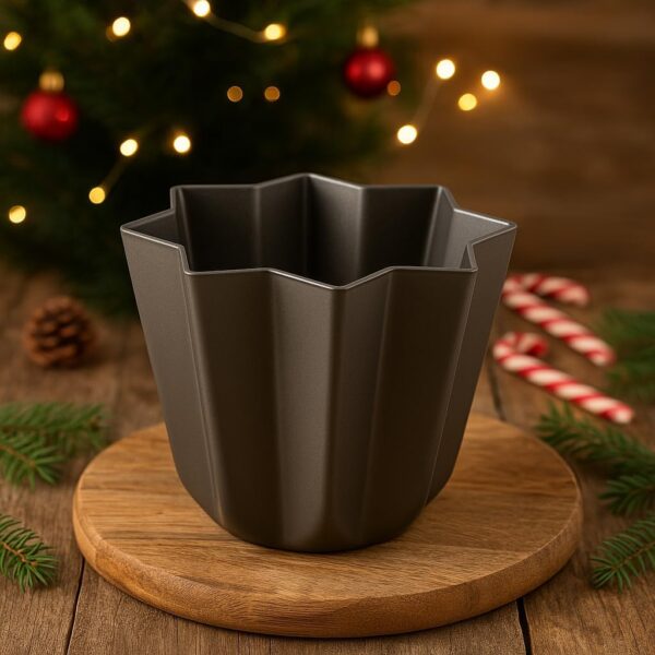 Stampo Pandoro mille idee Acciaio Antiaderente 1 kg-2