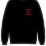 Milly Rose Felpa donna Dont Drake My Heart slogan rapper