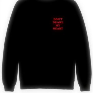 Milly Rose Felpa donna Dont Drake My Heart slogan rapper