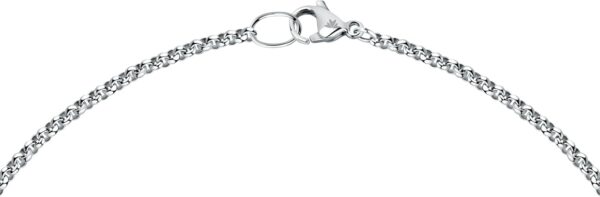 Collana Donna Morellato Cuore Acciaio Zirconi Grigio-2