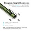 OLIGHT Open mini 2 penna matita combinata verde metallo