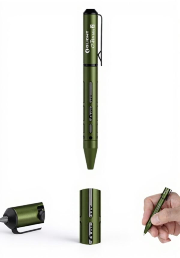 OLIGHT Open mini 2 penna matita combinata verde metallo