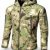 Giacca caccia uomo Ornrjfll impermeabile mimetica tattica