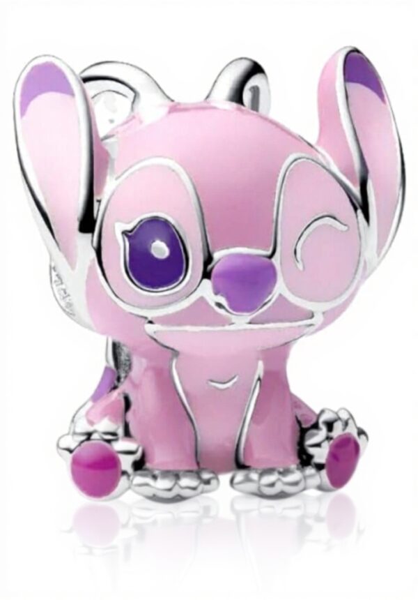 PANDORA Charm Angelo Lilo Stitch Disney Gioiello Donna