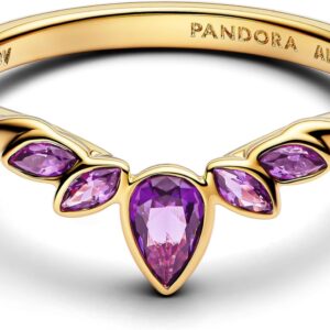 Anello Disney Frozen Regina Anna PANDORA Oro Tiara Donna-0