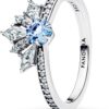 Anello PANDORA Disney Frozen Regina Elsa Argento Tiara-1