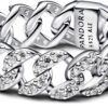 Anello donna Pandora argento pavé zirconi cubici-1