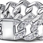 Anello donna Pandora argento pavé zirconi cubici-0