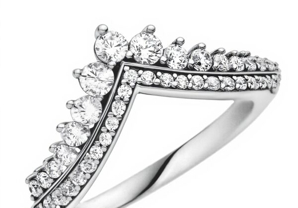 Anello PANDORA Desiderio Principesco argento zirconia cubica