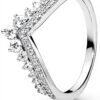 Anello PANDORA Desiderio Principesco argento zirconia cubica