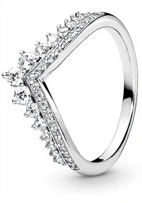 Anello PANDORA Desiderio Principesco argento zirconia cubica