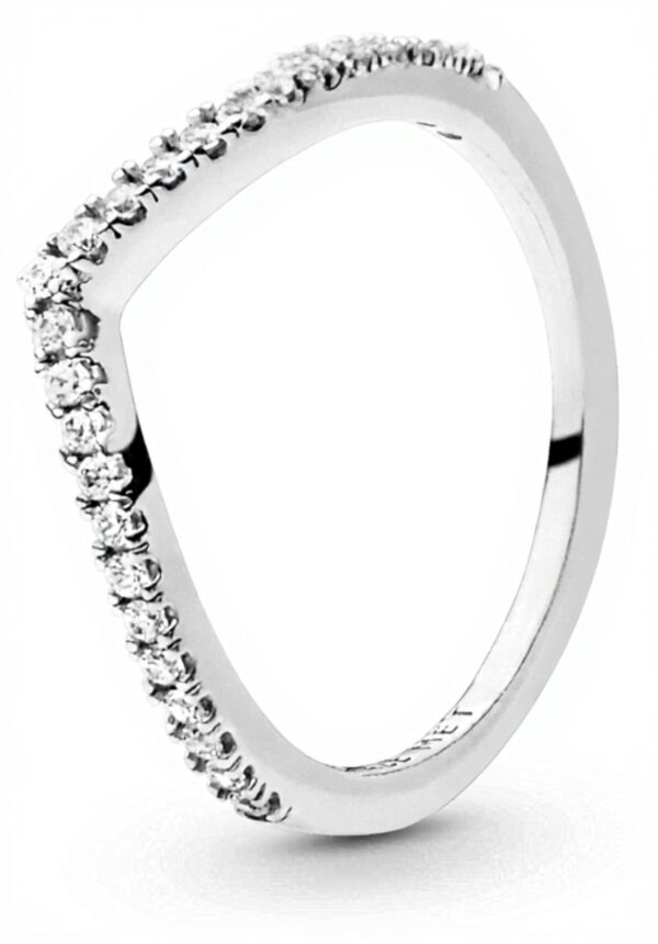Anello Pandora Desiderio scintillante argento zirconia