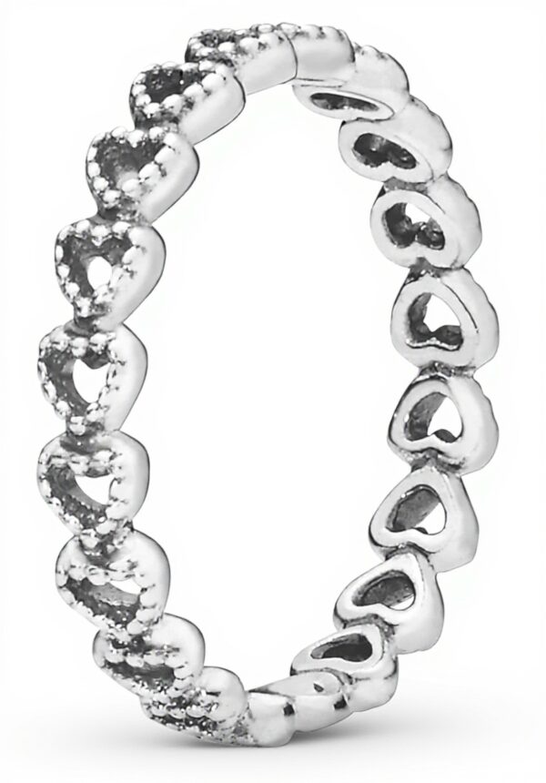Anello cuori aperti PANDORA argento sterling donna