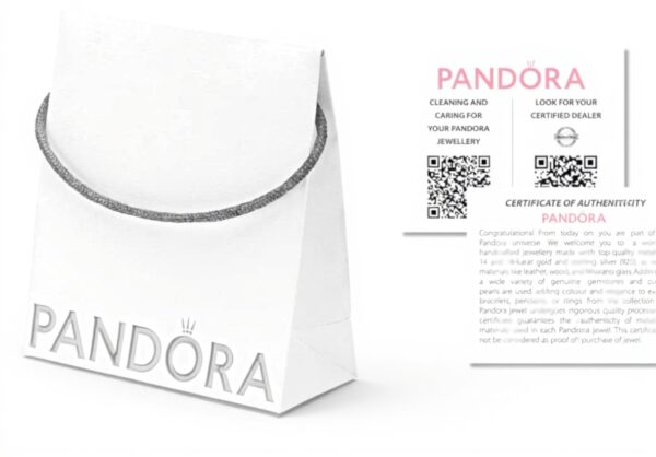 Scatola portagioie Pandora riciclabile regalo donna