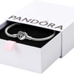 Bracciale PANDORA maglia snake cuore albero Famiglia donna-0