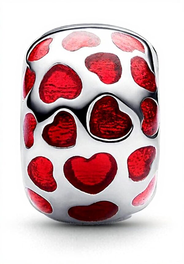 Pandora Charm cuore argento sterling gioielli donna regalo