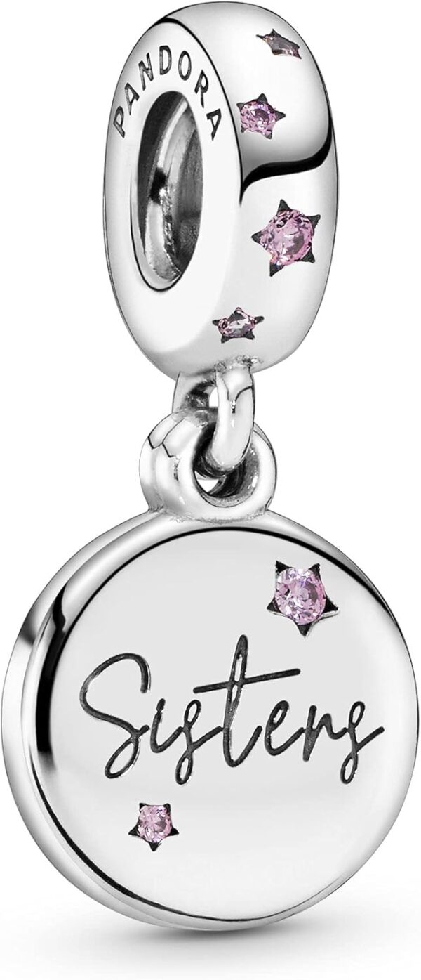 Charm Mum Sister Aunt PANDORA argento sterling gioielli-0
