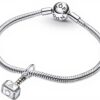 Charm Marvel PANDORA argento sterling Martello di Thor