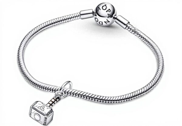 Charm Marvel PANDORA argento sterling Martello di Thor