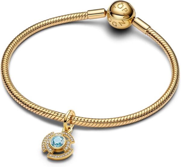 Ciondolo Pandora reattore ARC oro 14 carati Iron Man-2