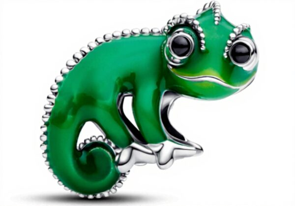 Charm Pandora Rapunzel argento cangiante cristalli