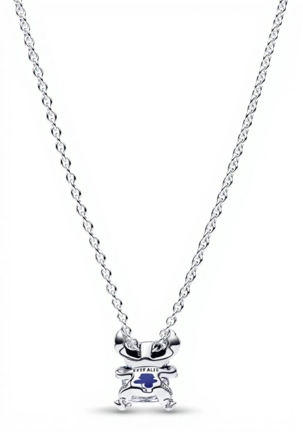 Collana Pandora Disney Stitch argento zirconi donna