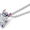 Collana Pandora Disney Stitch argento zirconi donna