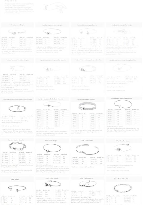 Bracciale Pandora argento sterling maglia snake chiusura