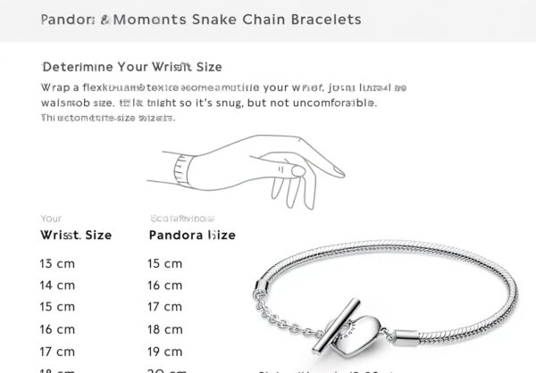 Bracciale Pandora maglia snake chiusura a T personalizzabile