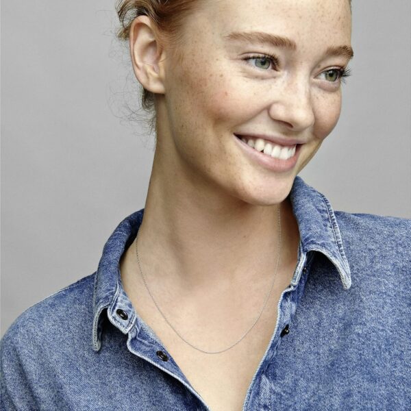 Collana PANDORA Icons catenina classica argento donna-6