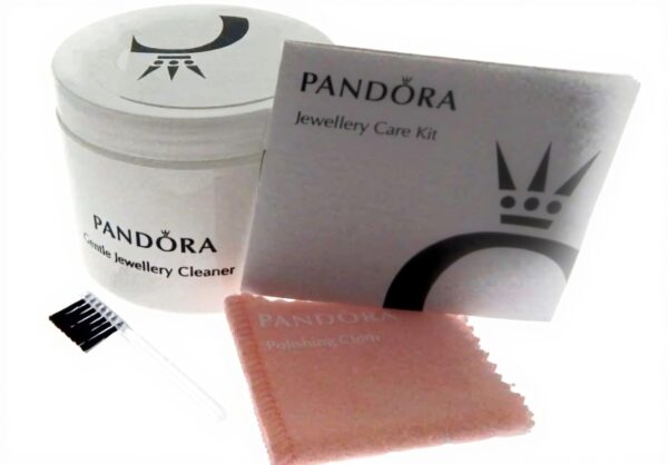 Kit cura pulizia gioielli Pandora set detergente lucidante