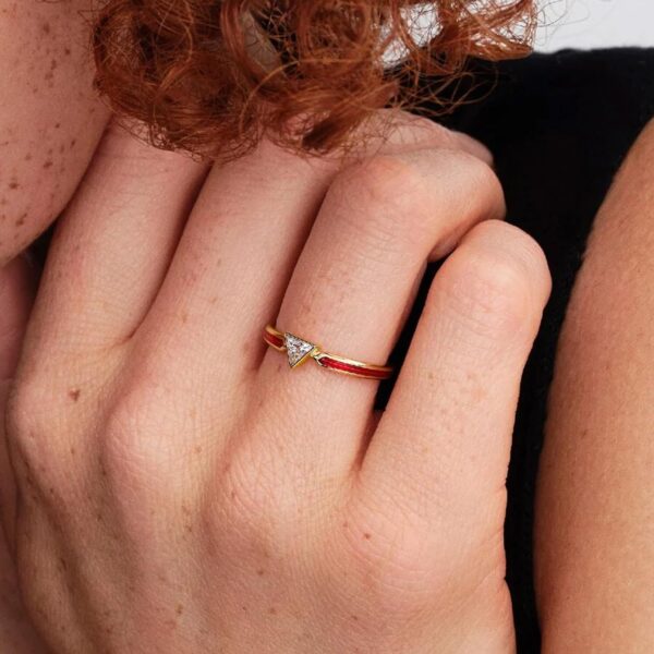 Anello PANDORA Marvel Iron Man Oro Donna Gioielli-2