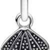 Ciondolo conchiglia Pandora argento sterling zirconi donna-1