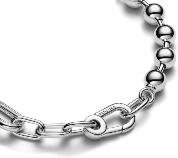 Bracciale Pandora ME maglia link sfere argento donna-1