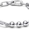 Bracciale Pandora ME maglia link sfere argento donna-0