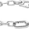 Bracciale PANDORA ME maglia link small argento Sterling-0